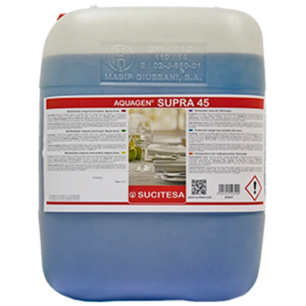 Abrillantador Para Lavavajillas Bidón 20 Lts Aquagen Supra SUCITESA