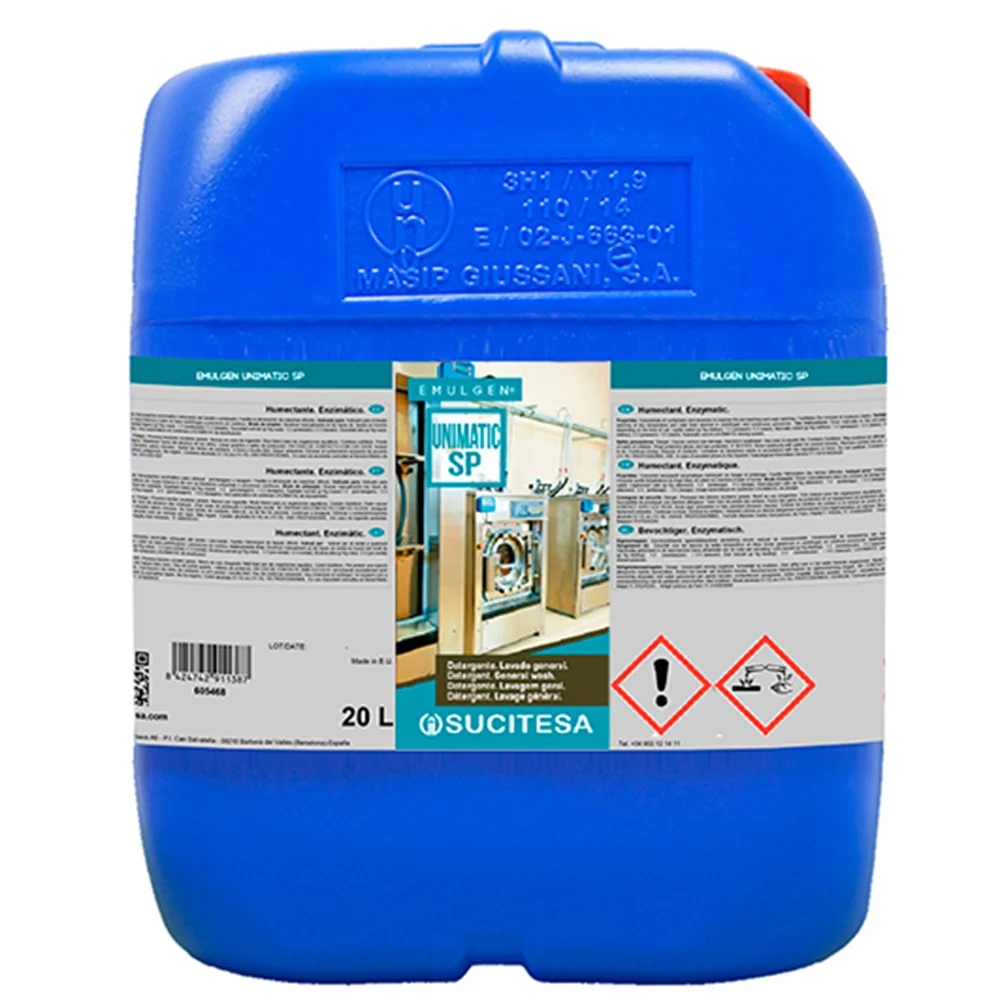 Detergente Líquido Para Ropa Balde 20 Lts Emulgen SUCITESA