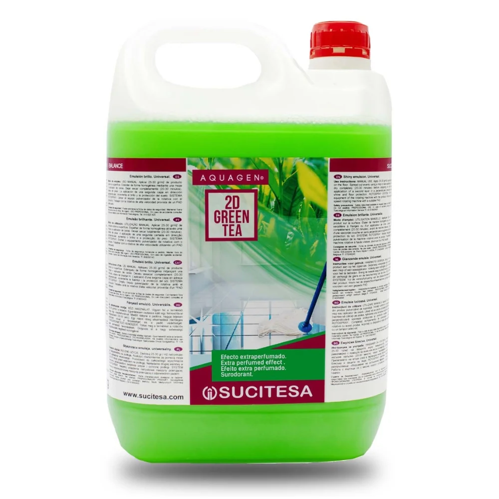 Mantenedor De Pisos Te Verde Aquagen 5 Lt SUCITESA
