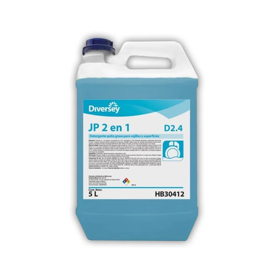 SUMA JP 2 EN 1 4X5 L/CS DETERGENTE Y DESENGRASANTE DILUCION 1 EN 384 LTS