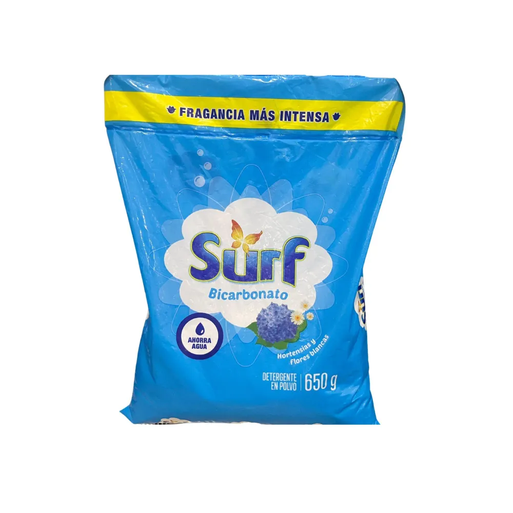 Detergente En Polvo Surf Hortensias Y Flores X 650G
