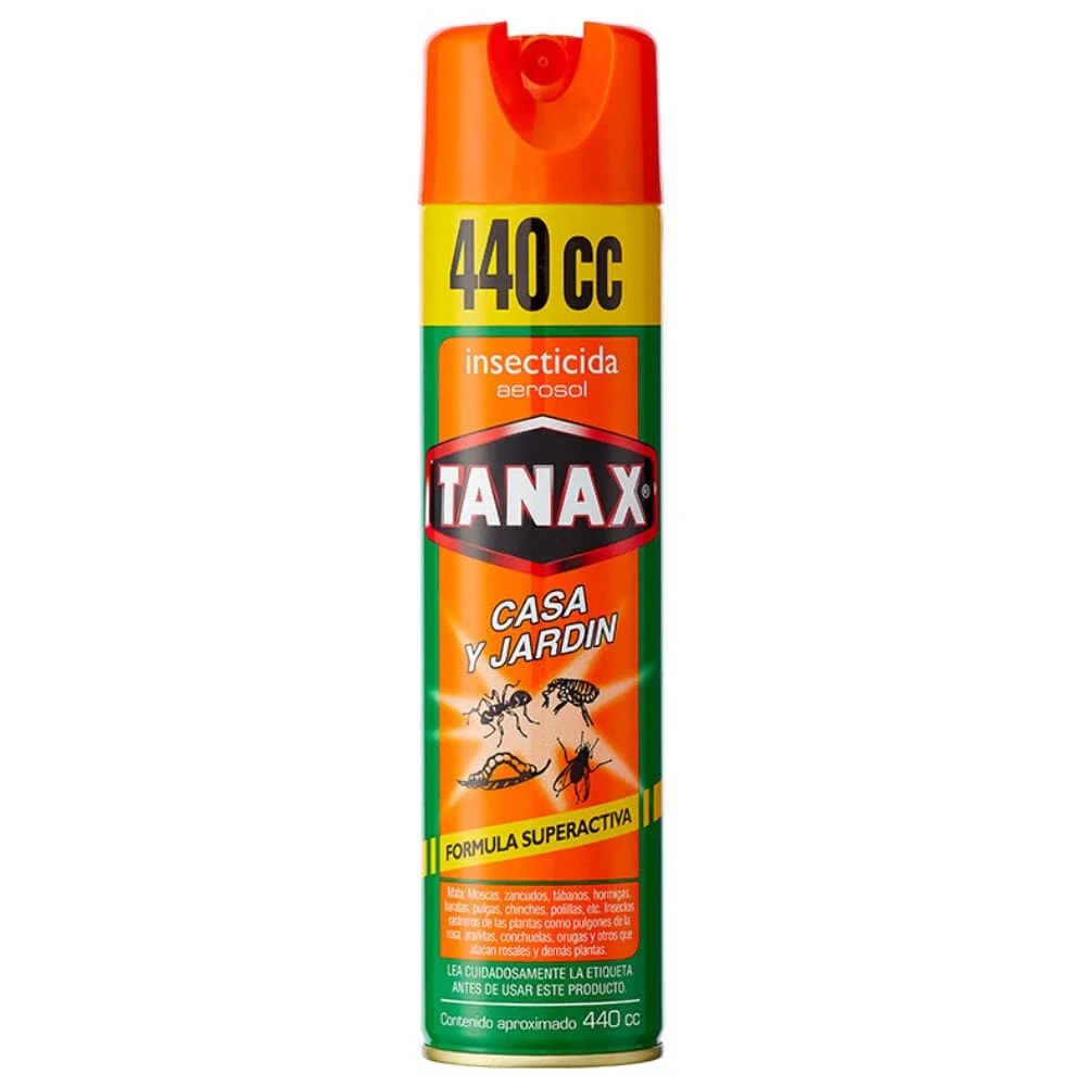 Insecticida Aerosol Casa Y Jardín 440 Ml TANAX