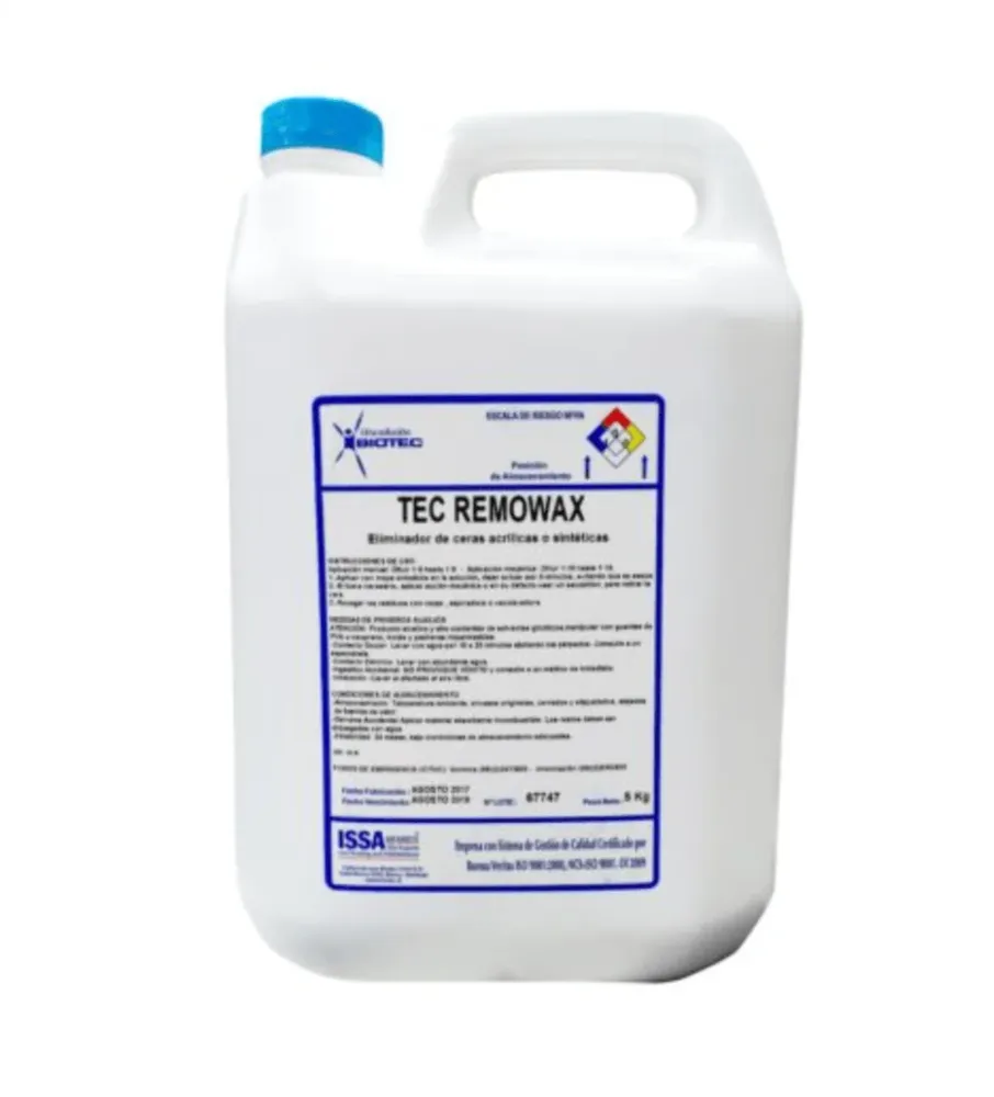 TEC REMOWAX CAJA 4 BIDONES 5 LT