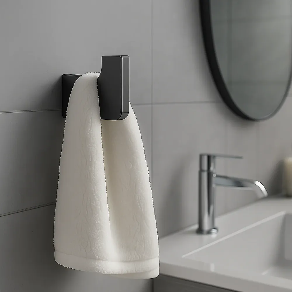 Percha Para Baño Gris Oxford Tecnobath
