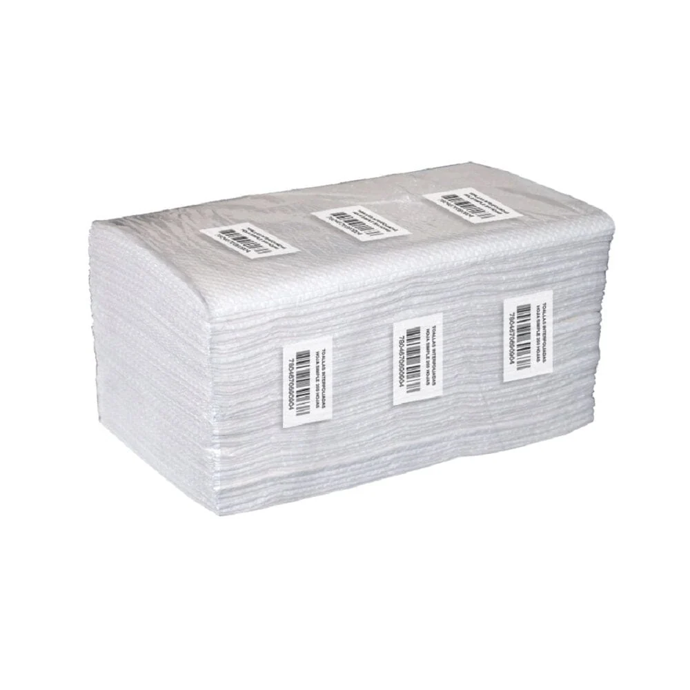 Toalla Interfoliada Doble Hoja 200 Hojas TECNOPAPEL