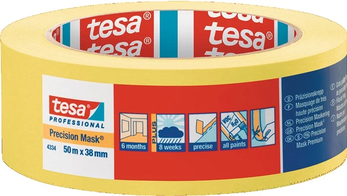 TESA crepé de precisión 4334 liso ( 4000309007 )