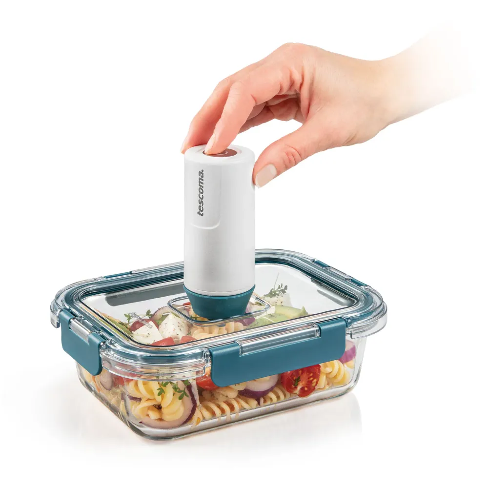 CONTENEDOR DE VIDRIO 1,0 L ENVASADO AL VACIO 4FOOD Tescoma