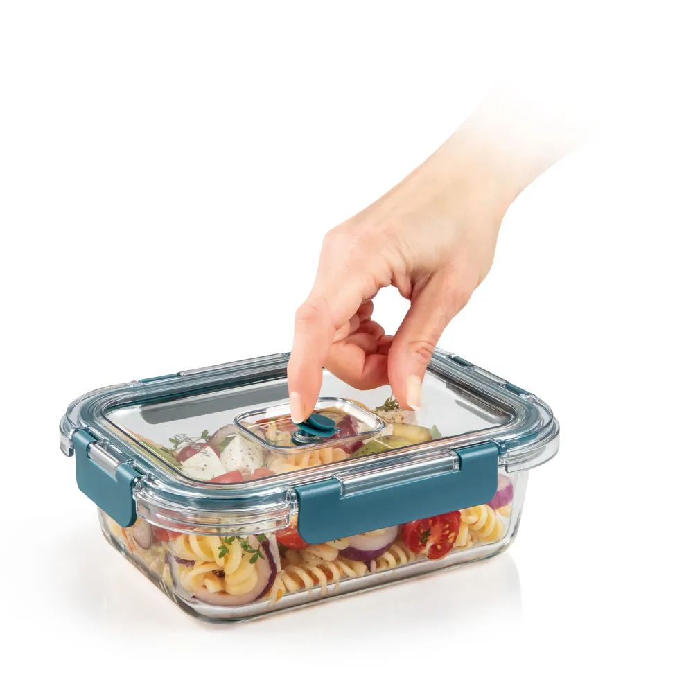 CONTENEDOR DE VIDRIO 1,0 L ENVASADO AL VACIO 4FOOD Tescoma