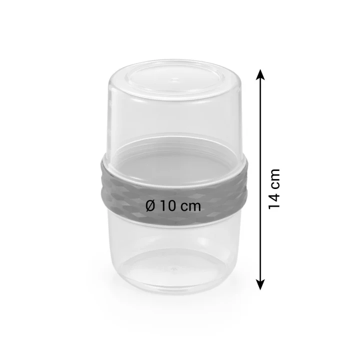 CONTENEDOR PARA ALIMENTOS DOBLE 4FOOD, 350/350 ML Tescoma España