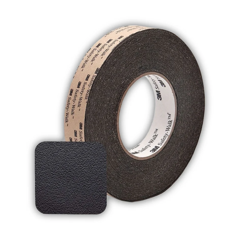 TIRA ANTIDERRAPANTE DE USO GENERAL NEGRA DE 3/4" ROLLO 18 MTS.