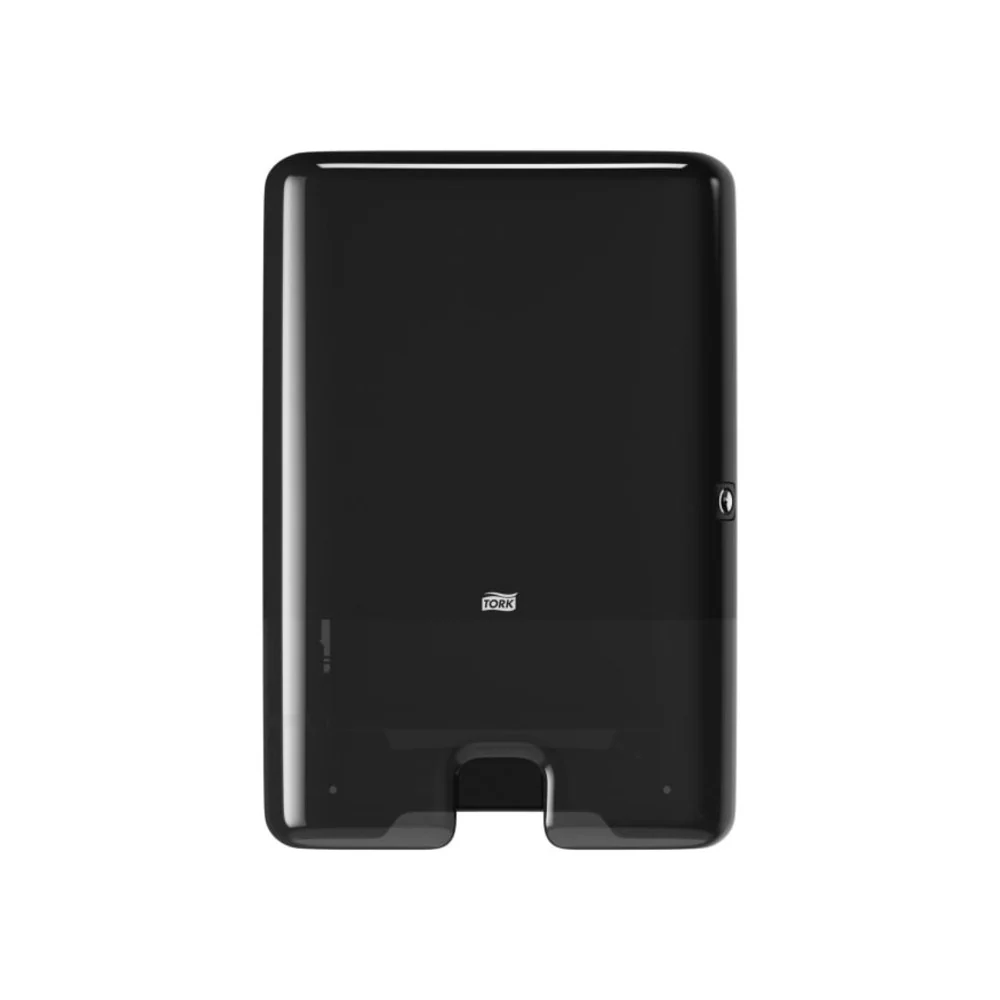 Despachador De Toalla Interdoblada Negro TORK