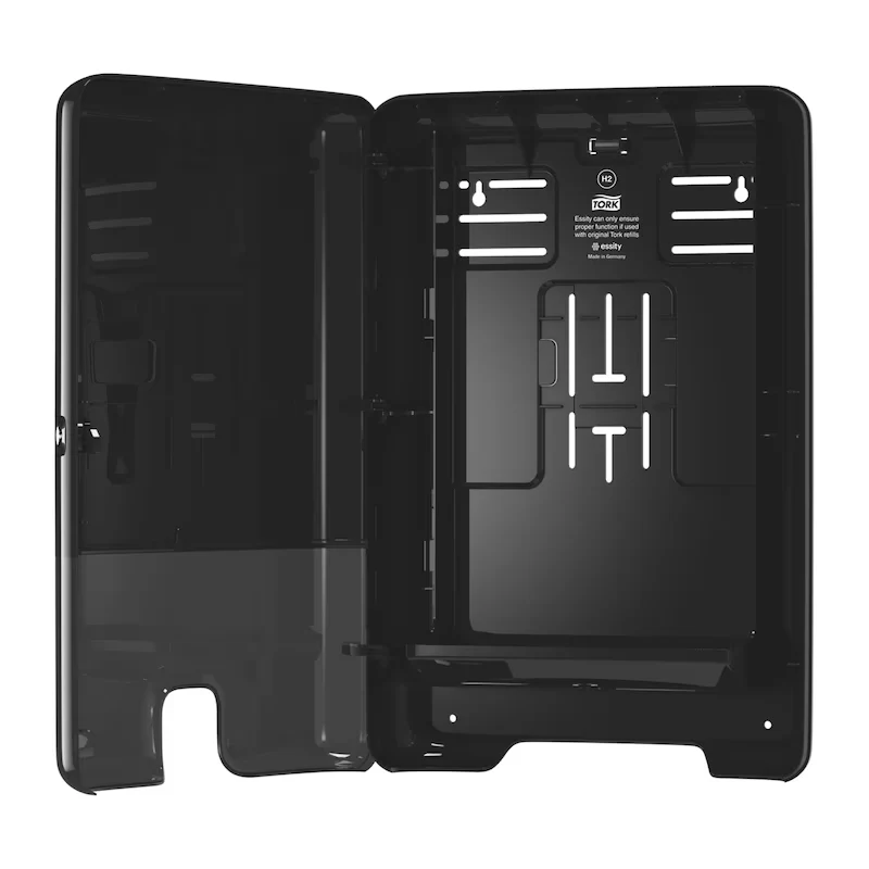 Despachador De Toalla Interdoblada Negro TORK