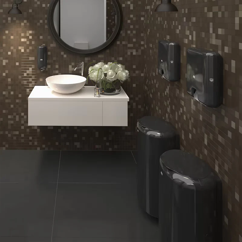 Dispensador De Sensor Jabon En Espuma Negro TORK