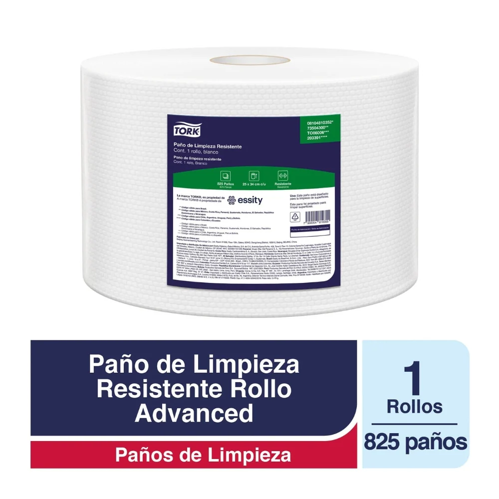 Paño De Limpieza M2 1X825 Paños TORK