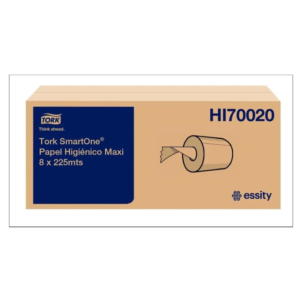 Papel Higiénico Smartone Doble Hoja 8X225 Mt TORK