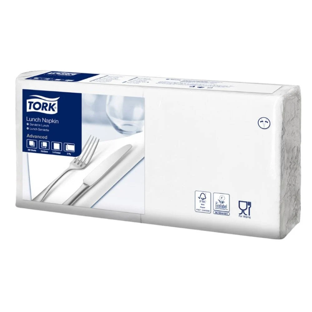 Servilleta Mesa Premium Hoja Simple 200 Unidades TORK