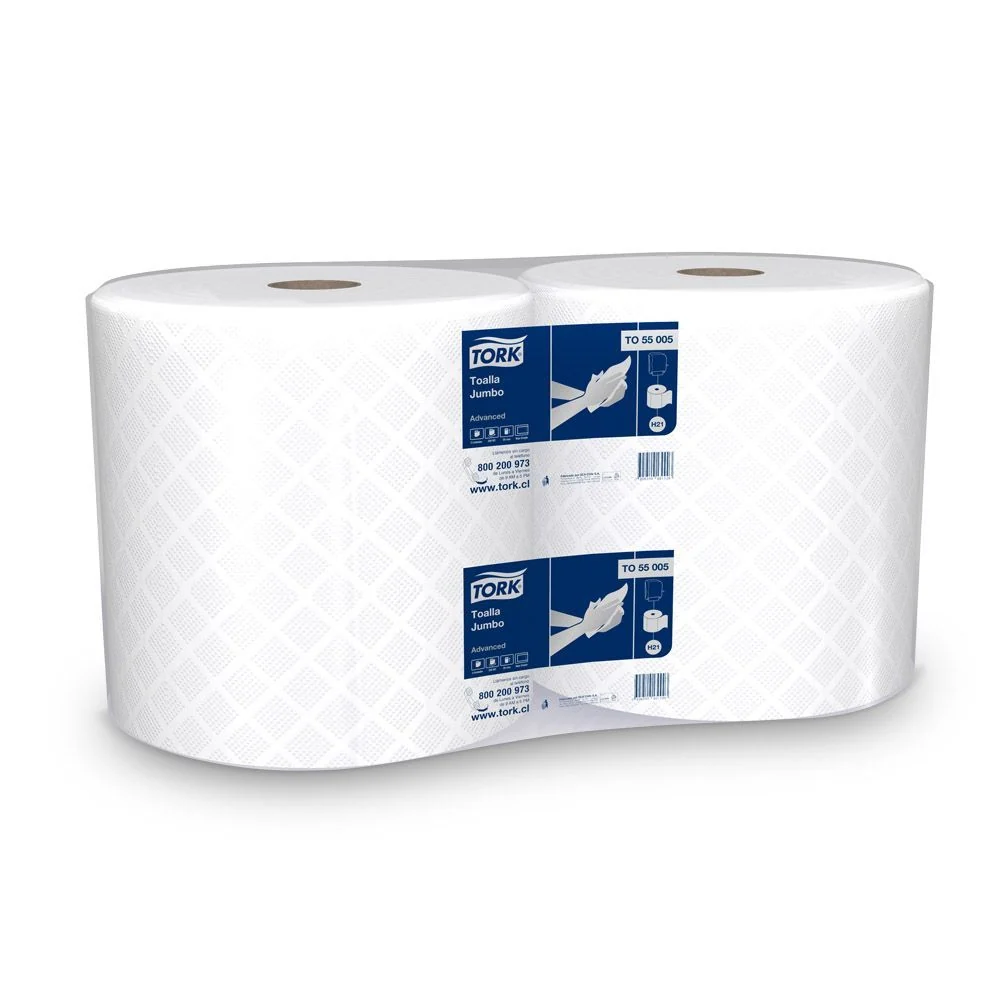 Toalla Papel Hoja Simple 2 Rollos Advanced 280 Mt TORK