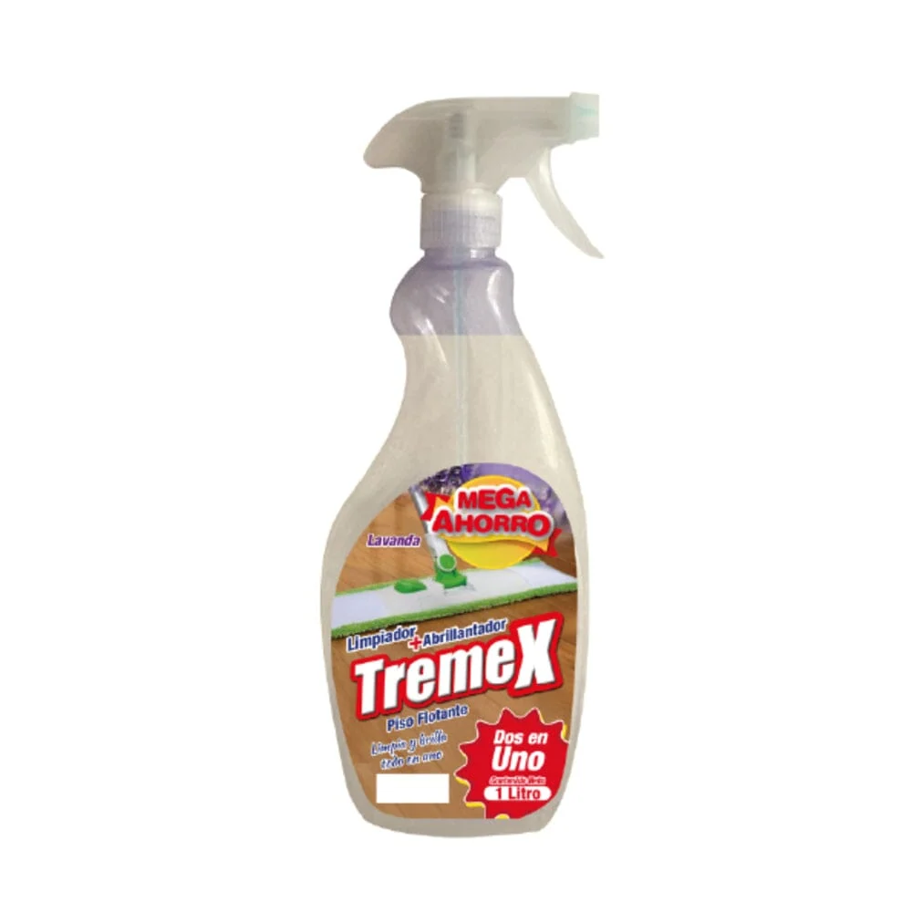 Limpiador Abrillantador Piso Flotante 1 Lt TREMEX