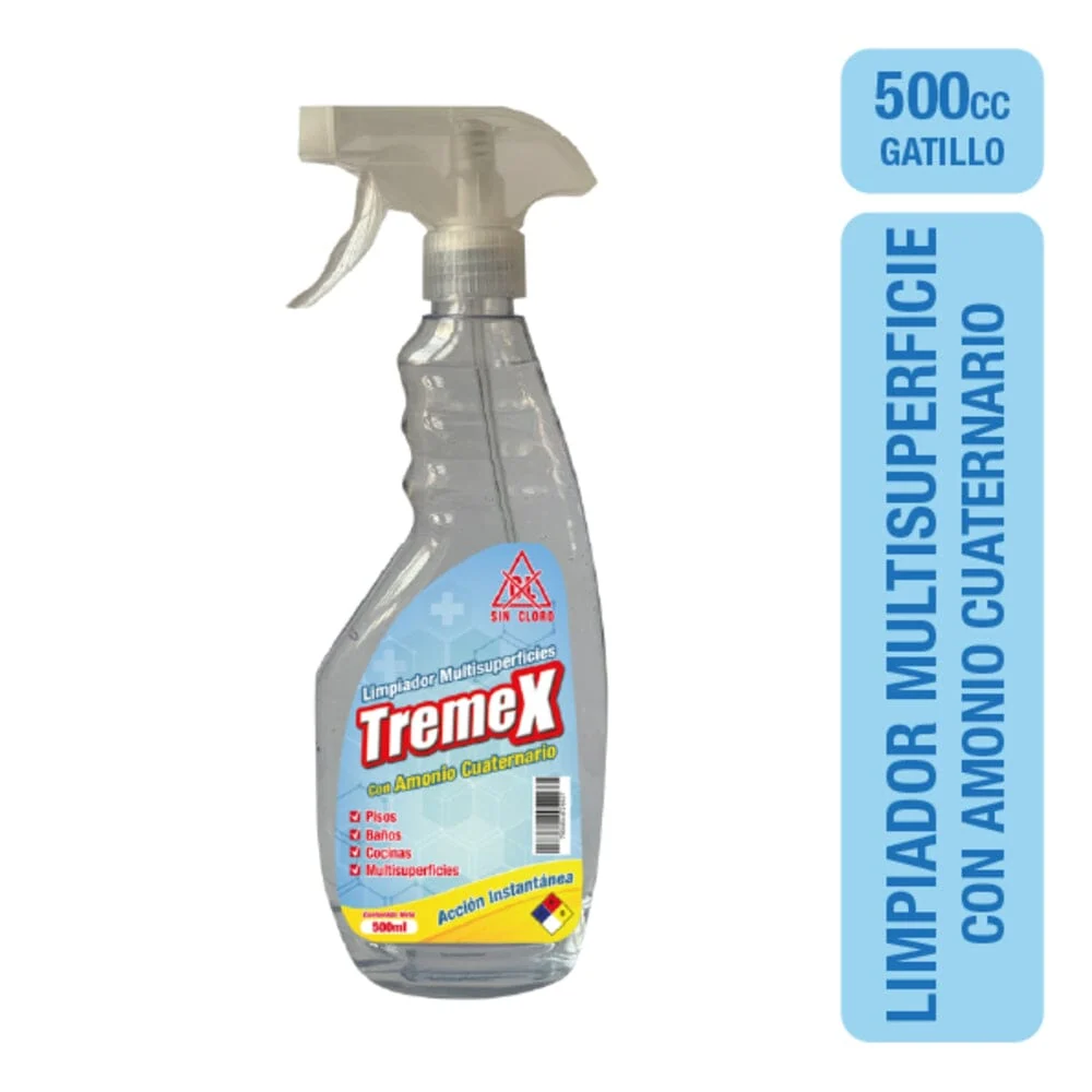 Limpiador Multi Higienic Amonio 500 Ml TREMEX