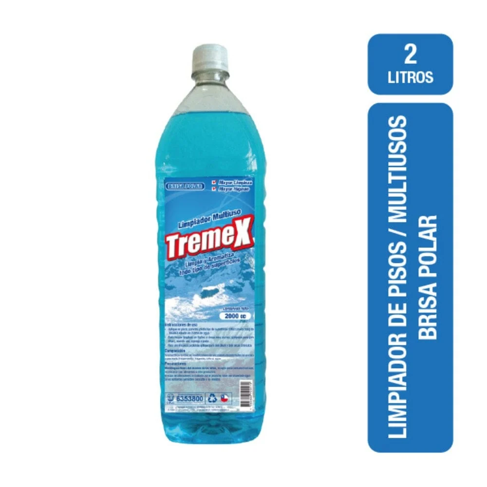 Limpiador De Pisos Brisa Polar 2 Lt TREMEX