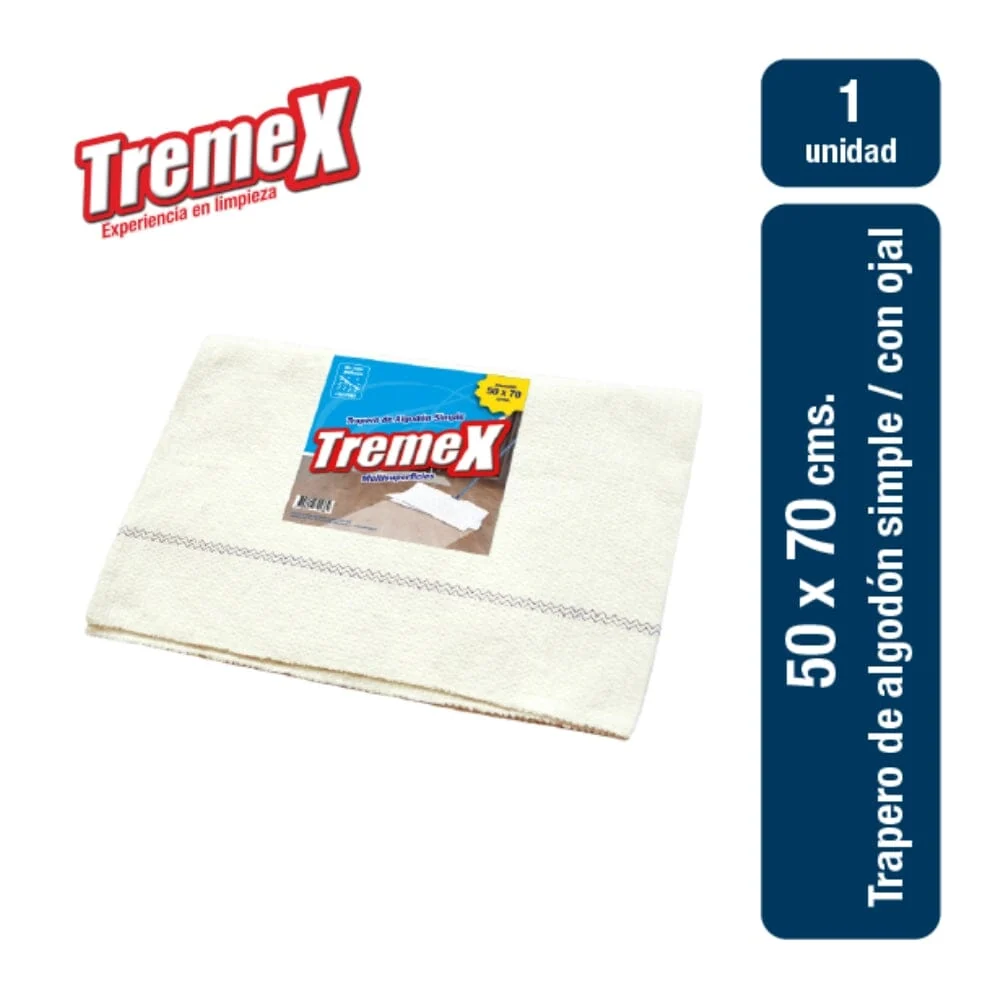 Trapero Algodón Con Ojal 50X70 Cm TREMEX