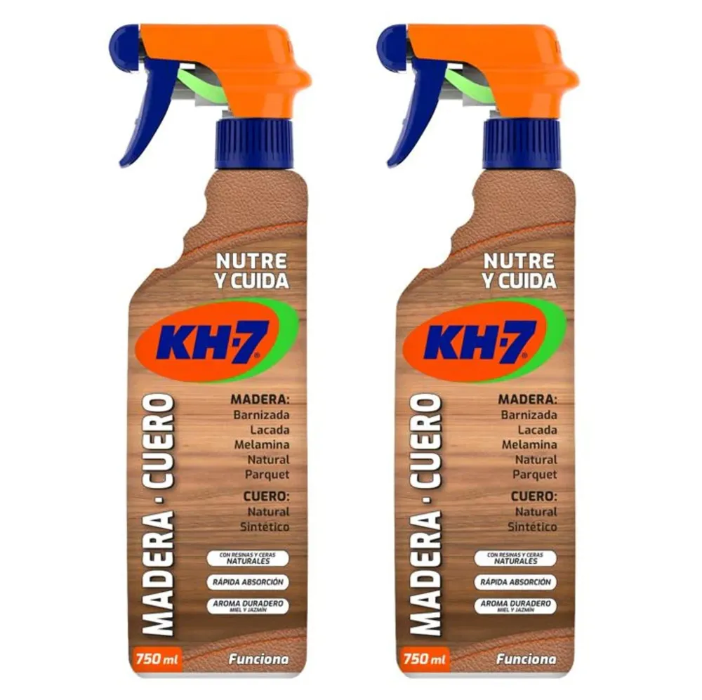 Limpiador Madera Cuero KH7 2 x 750 ml Tressa
