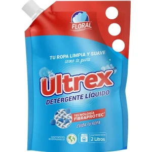 Detergente Liquido Ultrex 2000 ml Floral Doypack