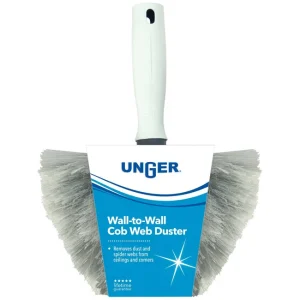 PLUMERO DE TELARAÑ DE MAZORCA GRIS 6" Unger
