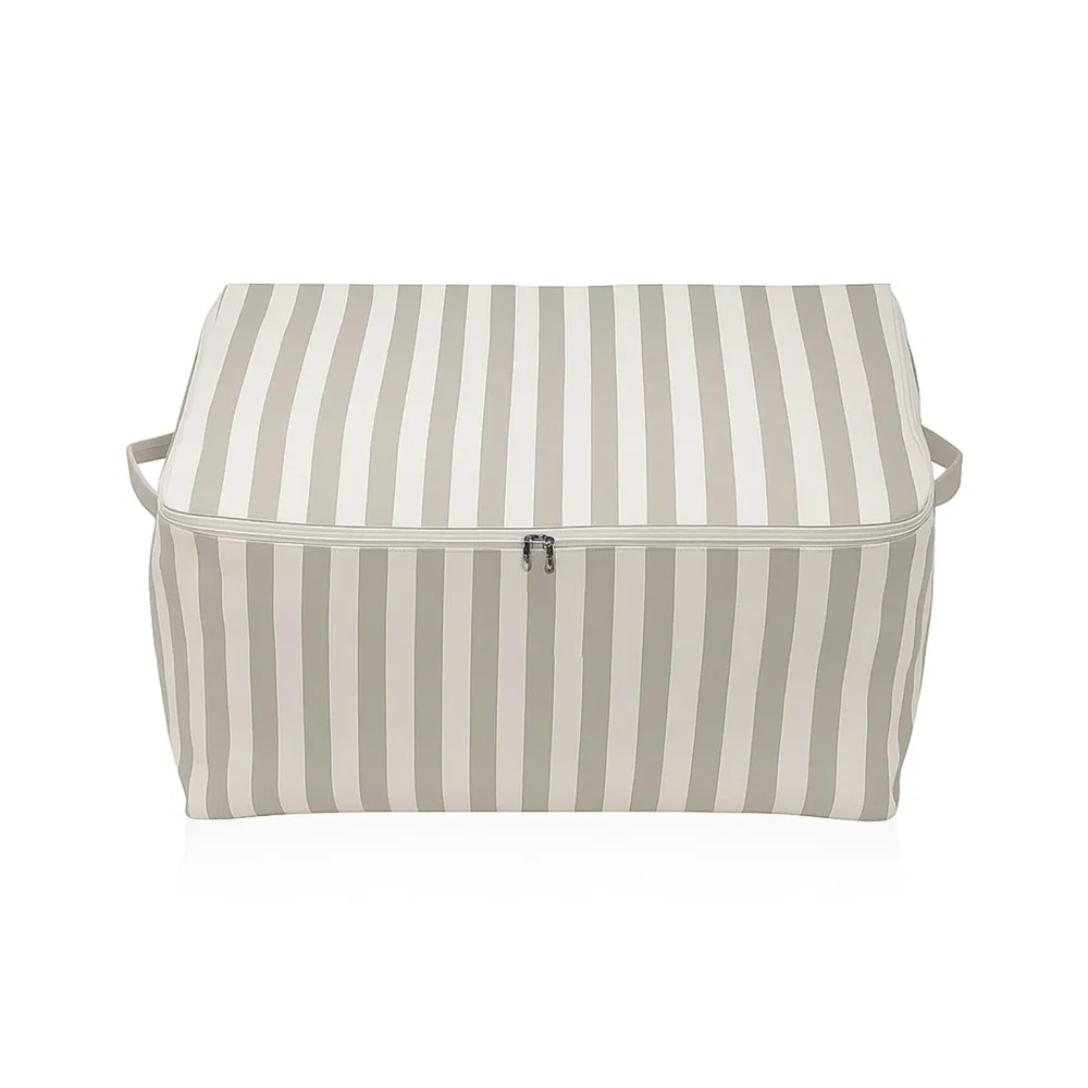 CAJA TELA MEDIANA LINTEA BEIGE VERSA FEBRERO