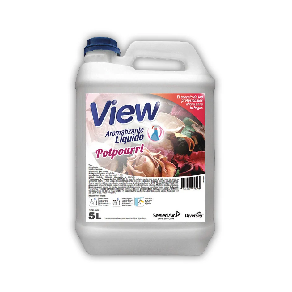 VIEW LINEA LEM AROMATIZANTE LIQUIDO POTPURRI 4x5L W5016