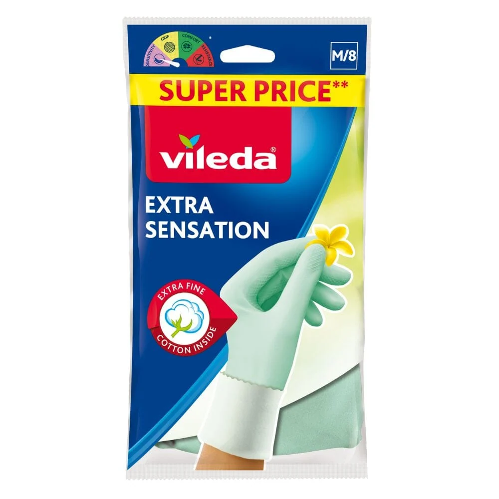 Guante Extra Sensation Talla M VILEDA