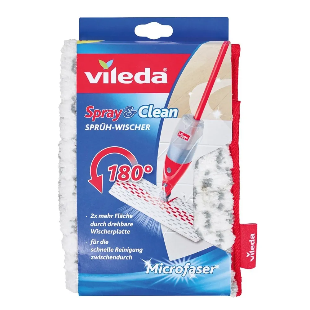 Vileda 164016 1-2 Spray Max Refill Almohadilla de repuesto de microfibra