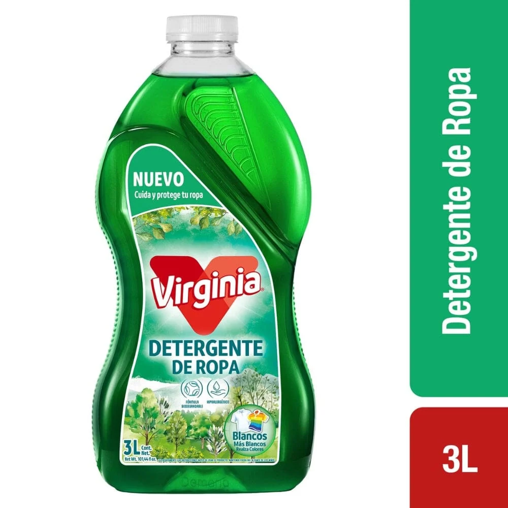 Detergente Liquido Floral 3 Lt VIRGINIA