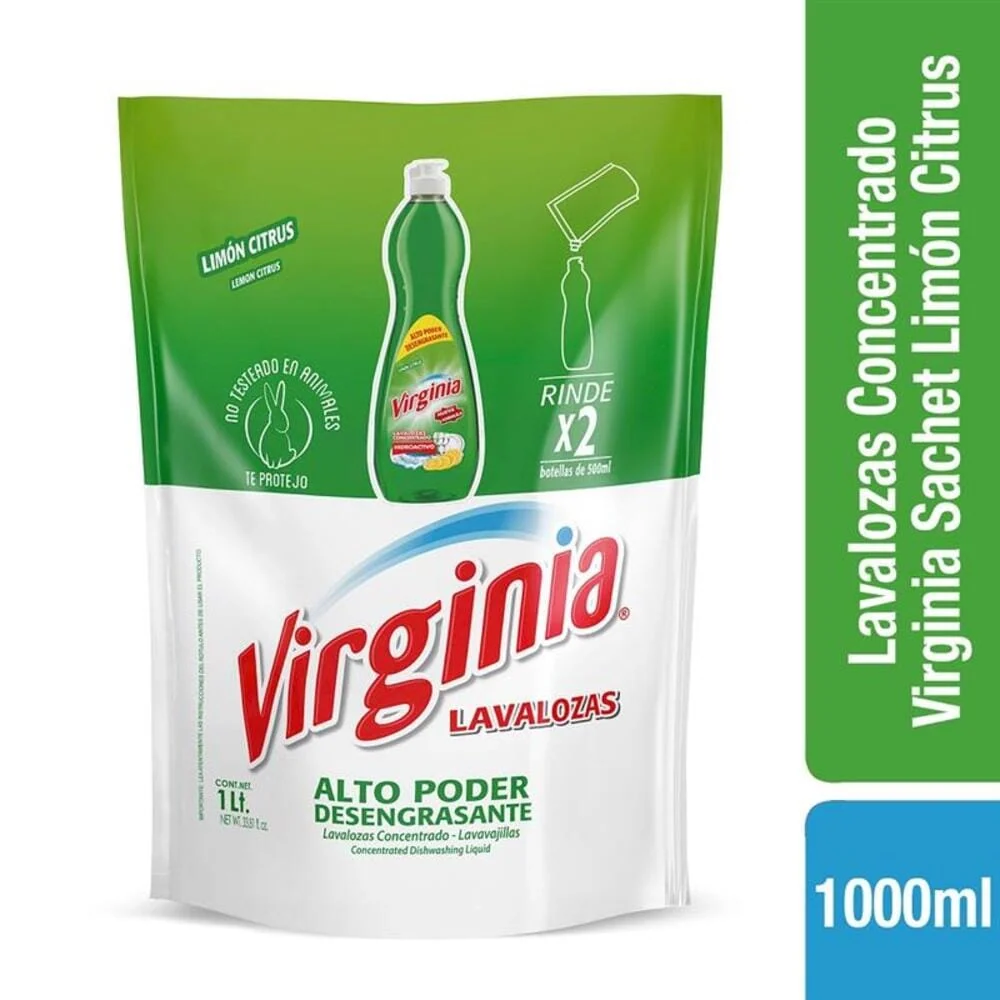 Lavalozas Liquido Doypack 1 Lt VIRGINIA
