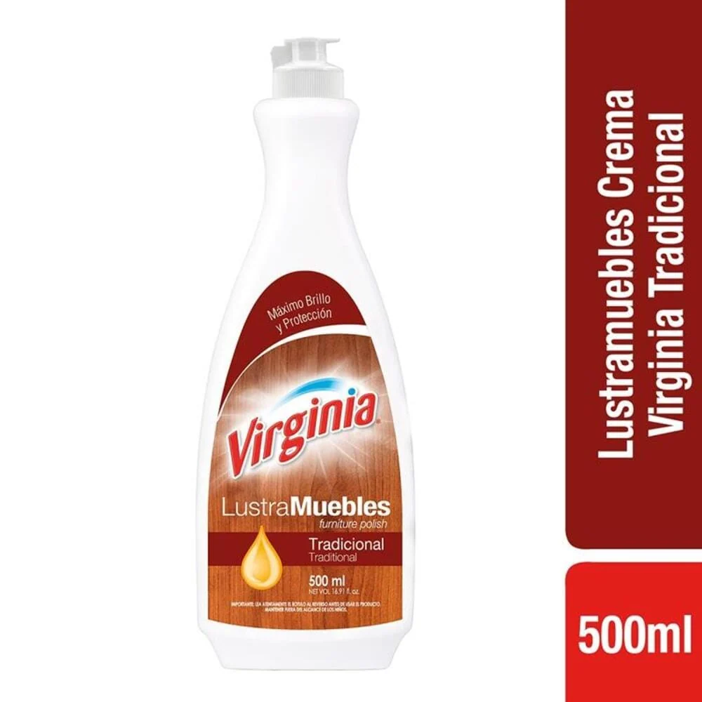 Lustramueble Crema Tradicional 500 Ml VIRGINIA