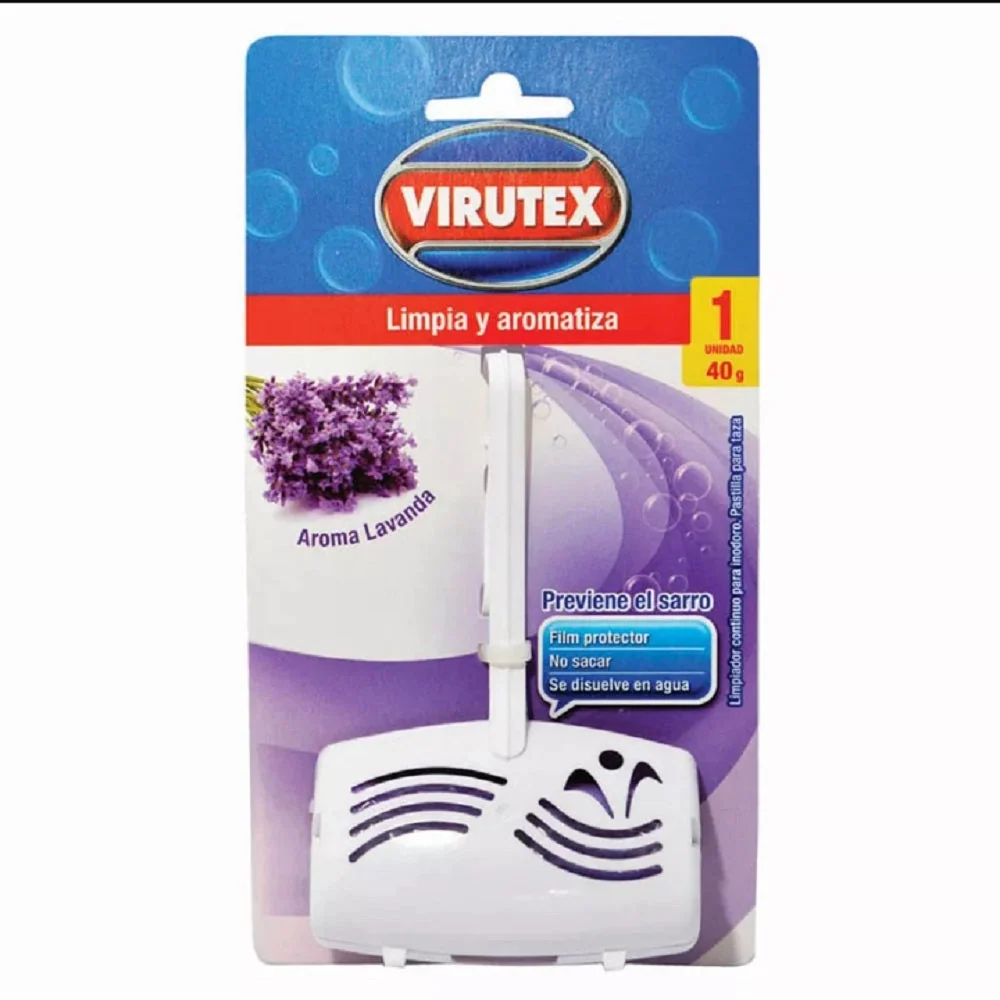 Desinfectante Inodoro Canastillo Lavanda 40 Gr VIRUTEX