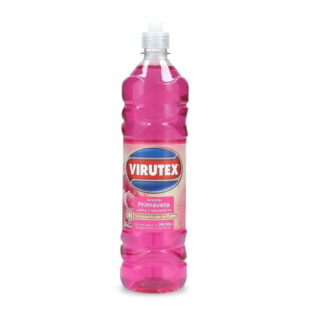 Limpiador De Pisos Botella 900 Cc Primavera VIRUTEX
