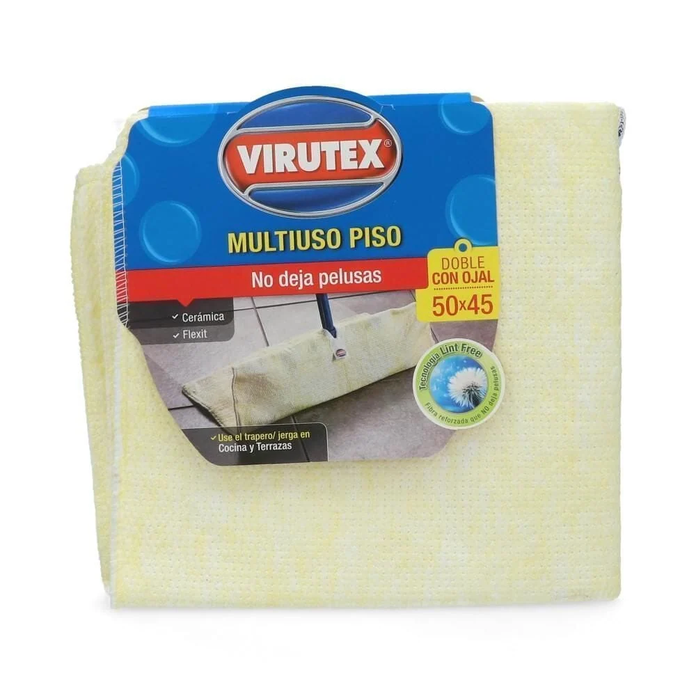 Trapero Algodón Doble Con Ojal 45X50 VIRUTEX
