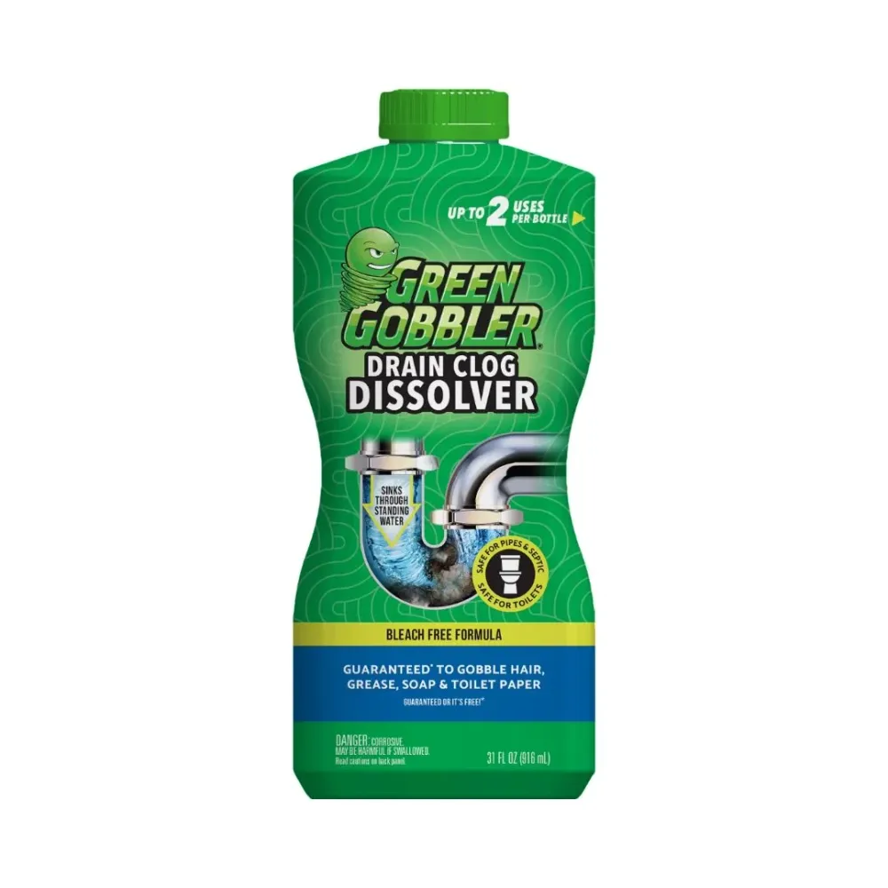Destapador Líquido de Desagües y Tuberias Green Gobbler 916 ml Weiman