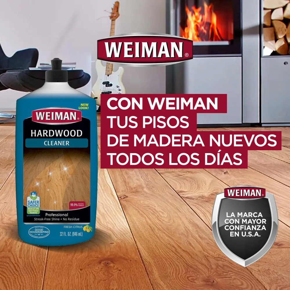 Kit para el Cuidado de Pisos de Madera Weiman
