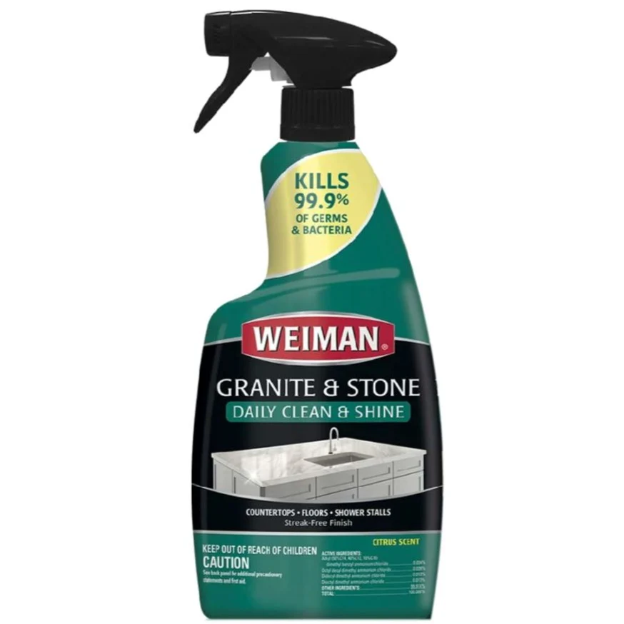 Limpiador y Abrillantador Granito y Piedra Weiman 947 ml