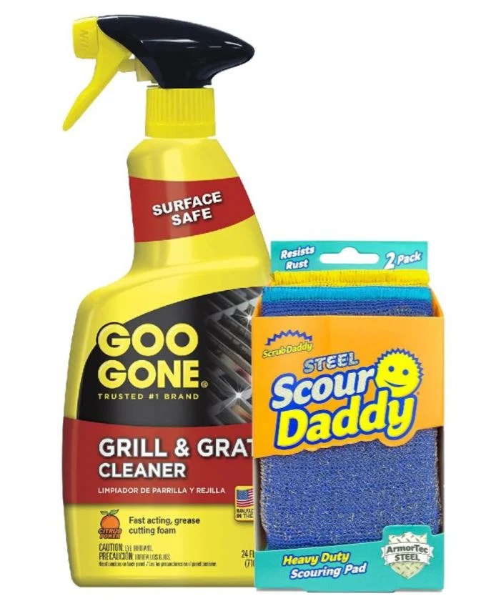 Limpiador de Parrilla Goo Gone 710 ml + Esponja Scour Daddy 2 Un Weiman