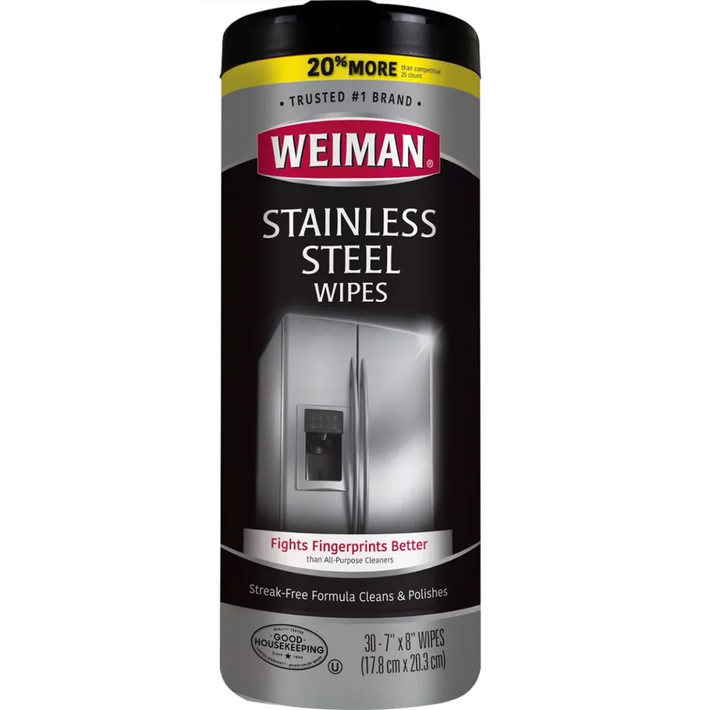 Toalla Limpia Acero Inoxidable Weiman 30 Un