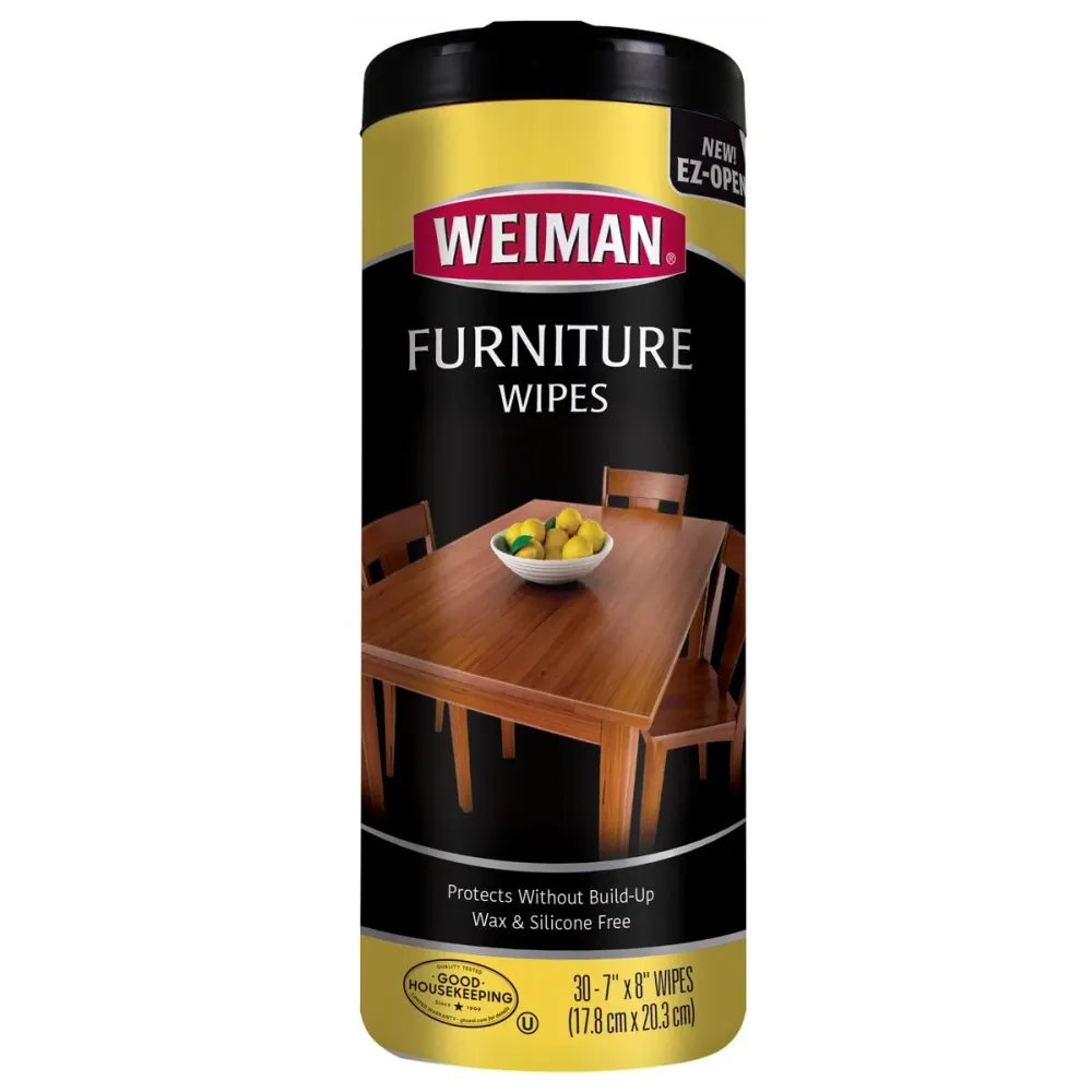 Toallas Humedas para Limpiar Madera Weiman 30 Un