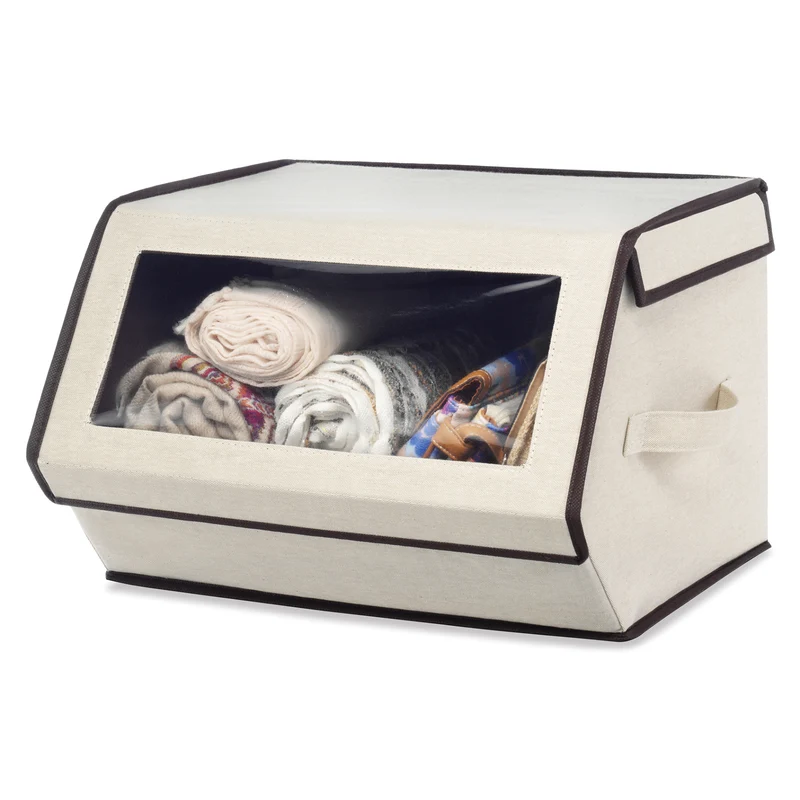 CAJA DE ALMACENAMIENTO AQUA 15"L Whitmor