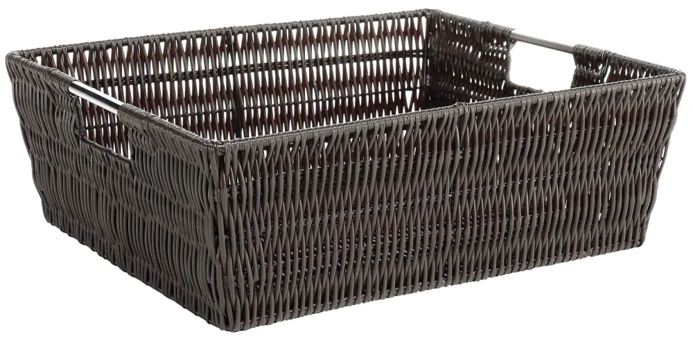 RECIPIENTE DE ALMACENAMIENTO MARRÓN 5" DE ALTO Whitmor