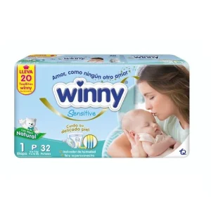 PAÑAL SENSITIVE GOLD ET.1X32 WINNY