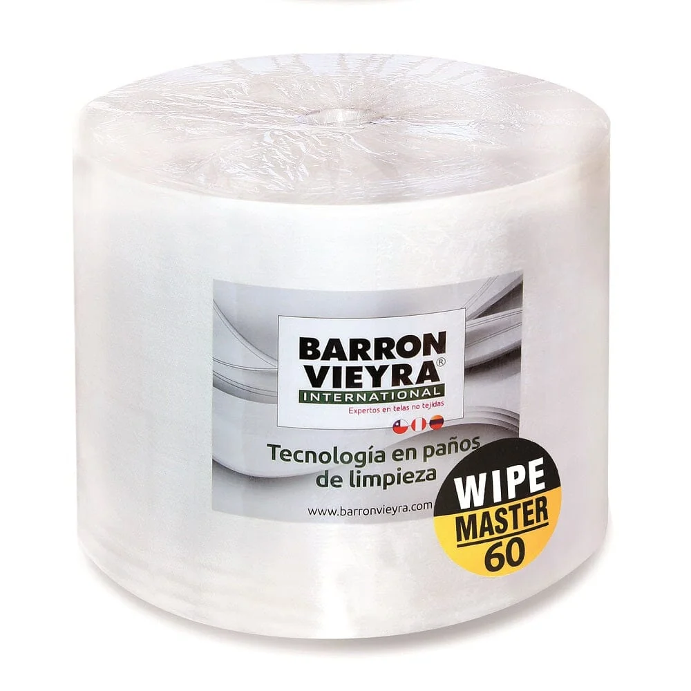Paño Reutilizable Prepicado Bobina 1200 Un 60 Gr WIPE MASTER