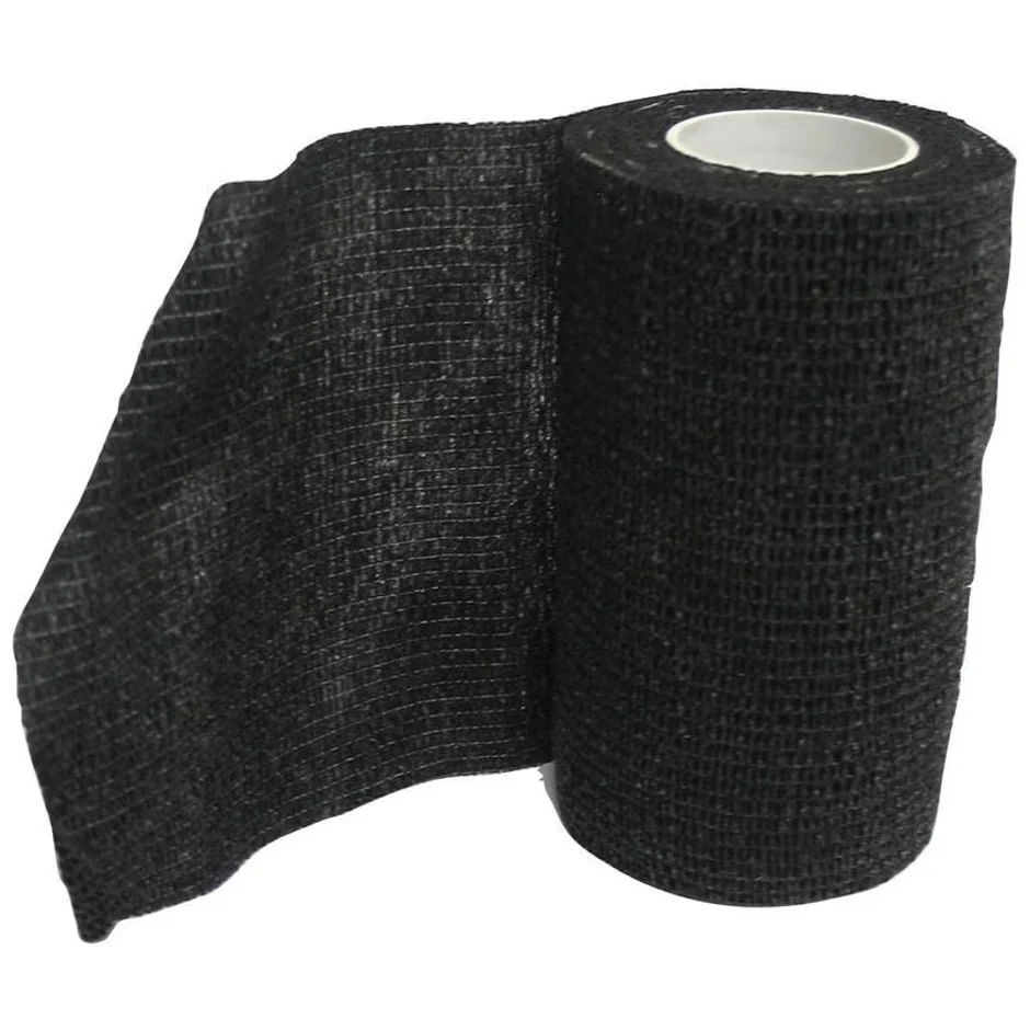 CINTA CO FLEXIBLE 4" NEGRA (paquete de 18) Wrap It Up