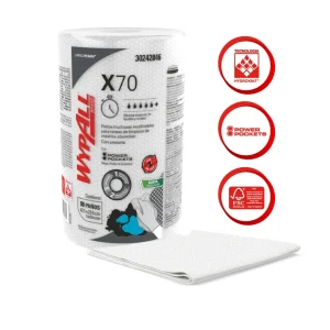 Pa–os De Limpieza Wypall X70 88 Hojas